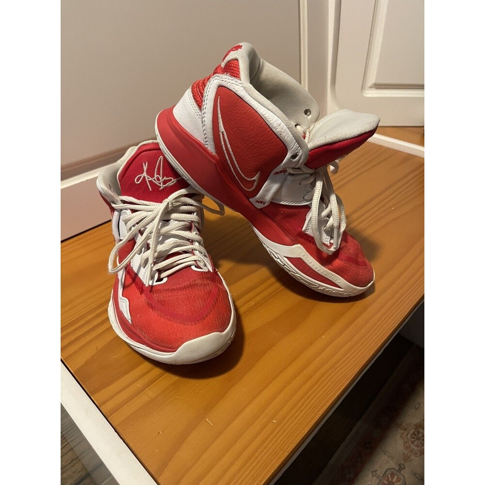 Nike Kyrie Infinity Basketball Mens Shoes DO9616-600 University Red White Sz 8
